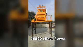 JS500콘크리트 믹서.